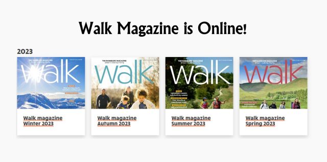 Walk Magazine is online!